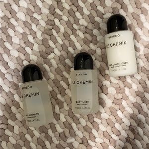 BYREDO Shampoo, Conditioner and Body Wash